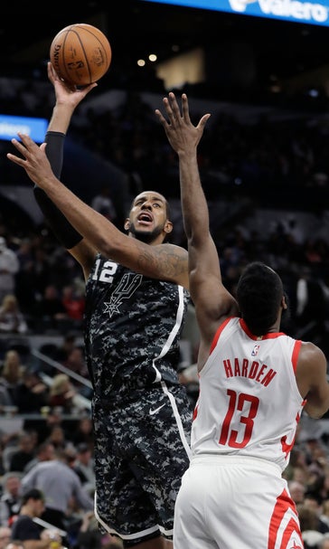 Aldridge’s double-double helps Spurs hold off Rockets 96-89